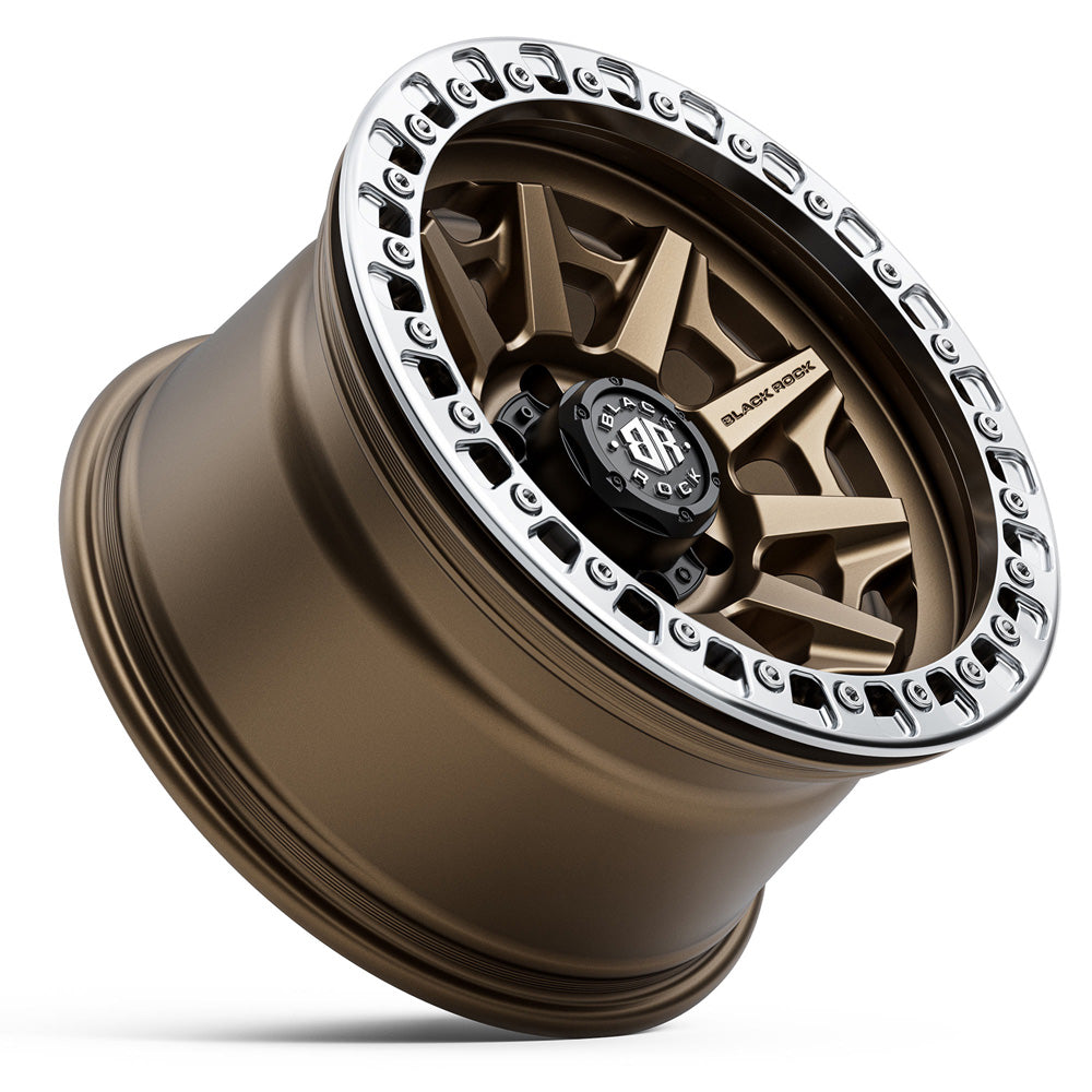 BLACK ROCK l CAGE DARK BRONZE BEAD LOCK