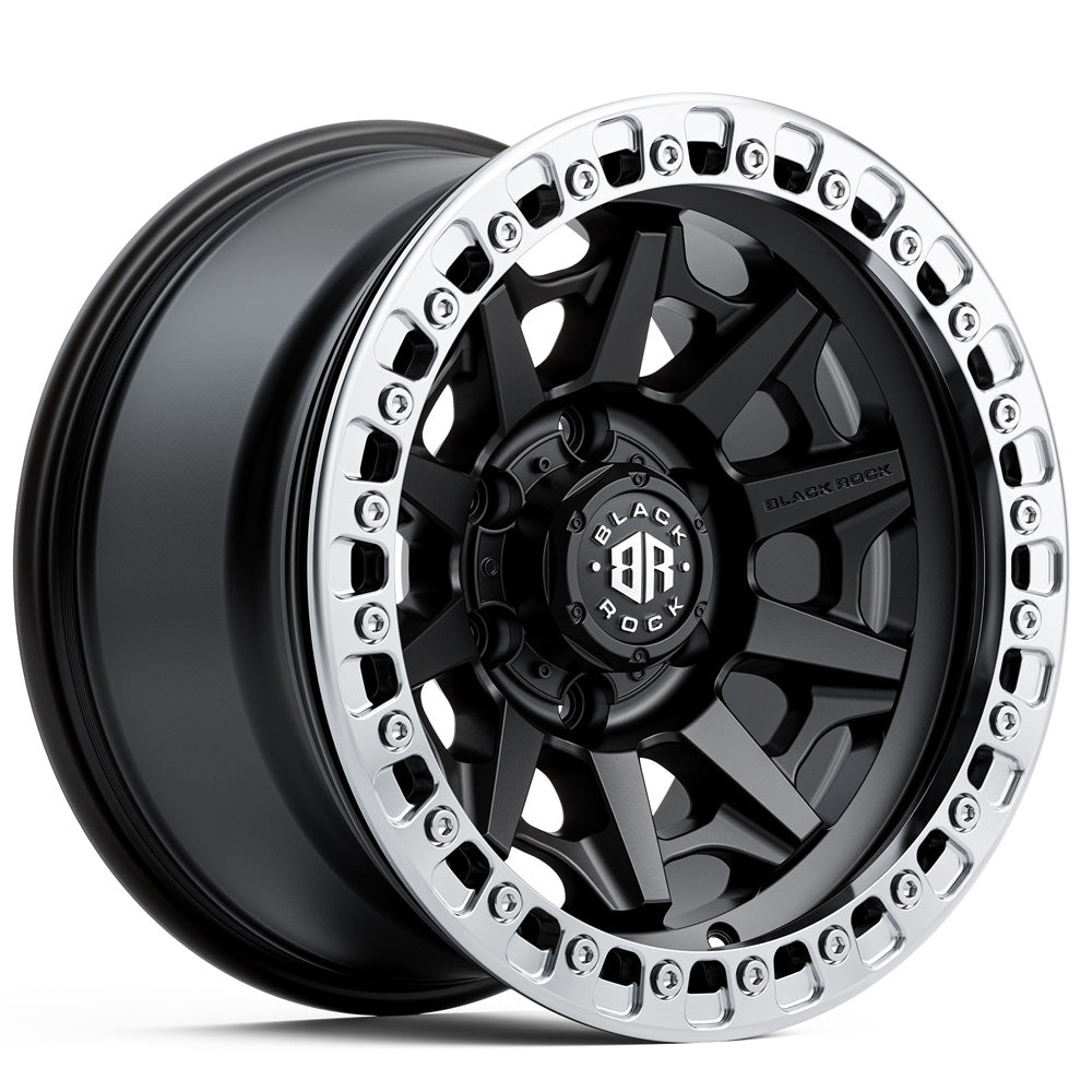 BLACK ROCK l CAGE BEADLOCK SATIN BLACK