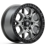 BLACK ROCK l BOLT GUNMETAL GREY W/BLACK RING