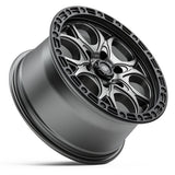 BLACK ROCK l BOLT GUNMETAL GREY W/BLACK RING