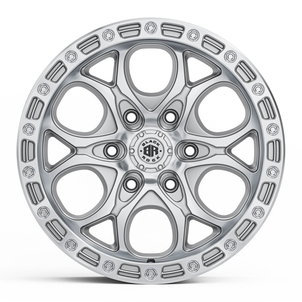 BLACK ROCK l SILVER MACHINED