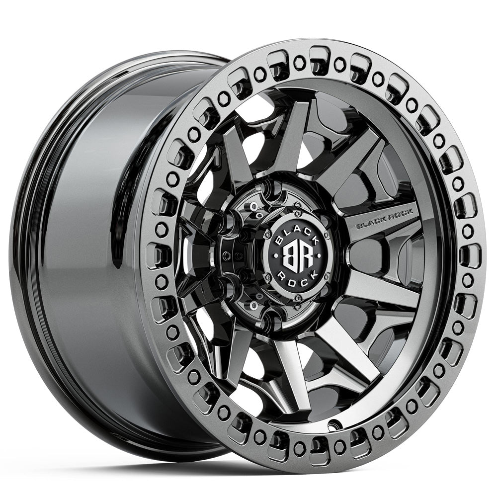 BLACK ROCK l CAGE BLACK CHROME