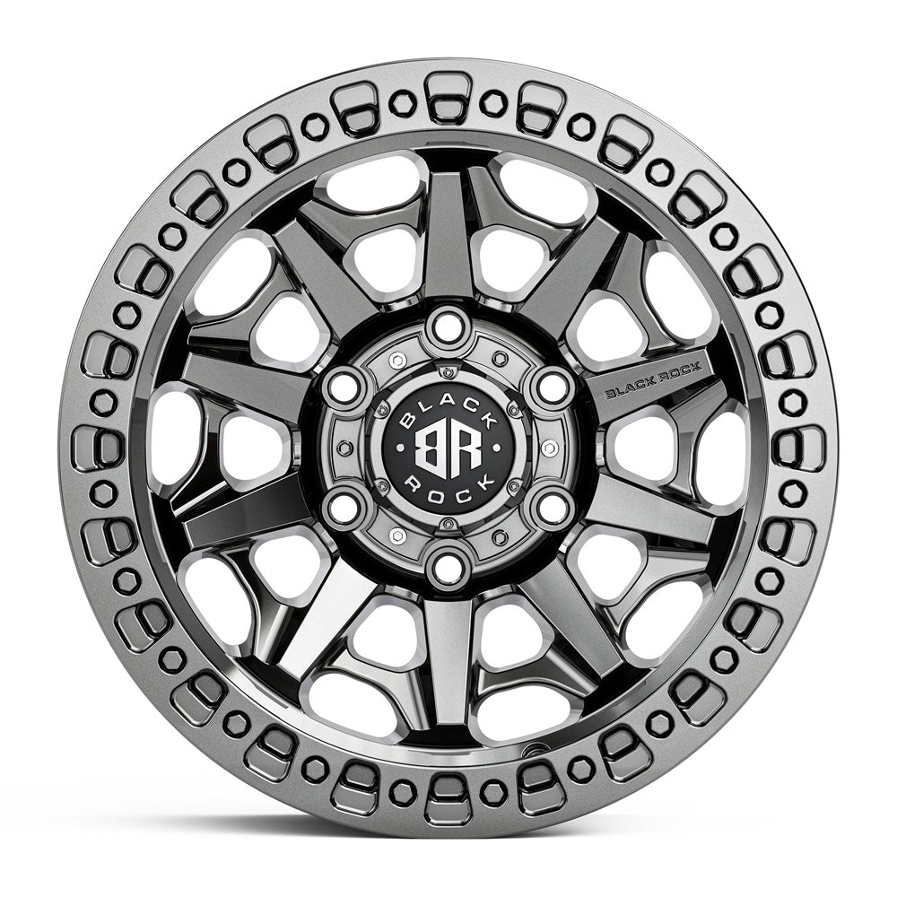 BLACK ROCK l CAGE BLACK CHROME