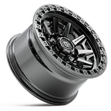 BLACK ROCK l CAGE BLACK CHROME