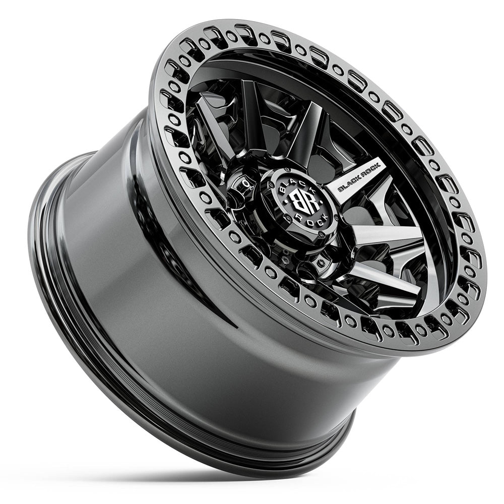 BLACK ROCK l CAGE BLACK CHROME
