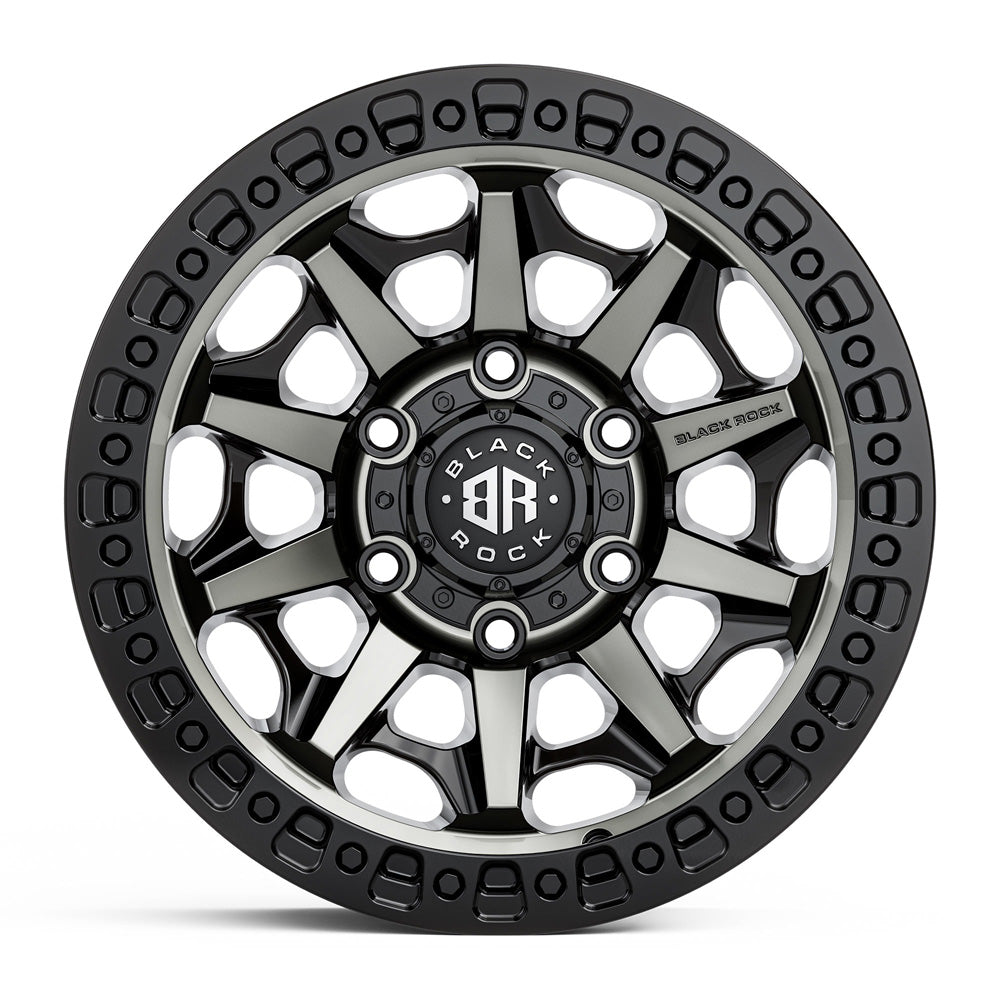 BLACK ROCK l CAGE GLOSS BLACK TINTED