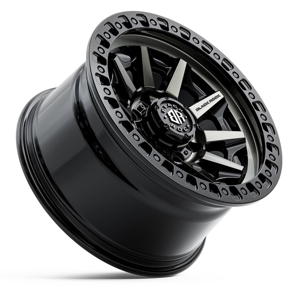 BLACK ROCK l CAGE GLOSS BLACK TINTED