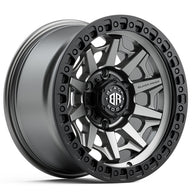 BLACK ROCK l CAGE GUNMETAL W/BLACK RING