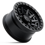 BLACK ROCK l CAGE SATIN BLACK