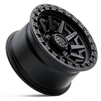 BLACK ROCK l CAGE SATIN BLACK