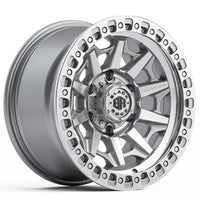 BLACK ROCK l CAGE SILVER MACHINED