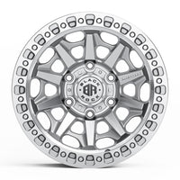 BLACK ROCK l CAGE SILVER MACHINED