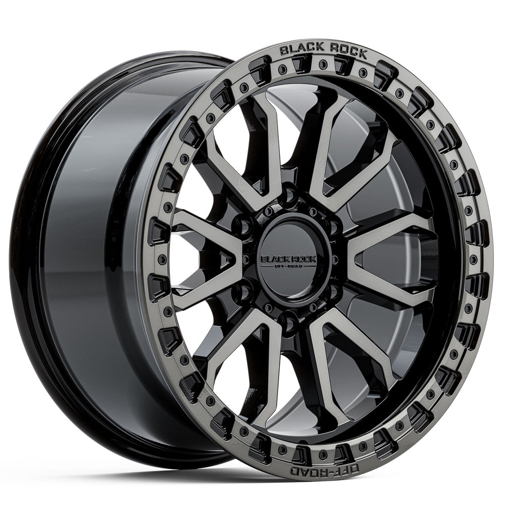 BLACK ROCK l COBRA GLOSS BLACK DARK TINT