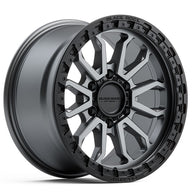 BLACK ROCK l COBRA GUNMETAL GREY W/BLACK RING