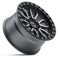 BLACK ROCK l COBRA GUNMETAL GREY W/BLACK RING