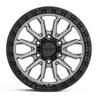 BLACK ROCK l COBRA GUNMETAL GREY W/BLACK RING