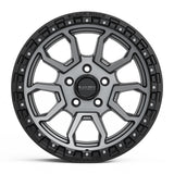 BLACK ROCK l COBRA 5S GUNMETAL GREY W/BLACK RING