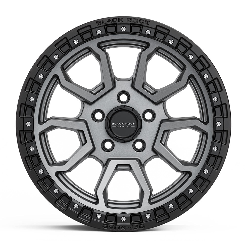 BLACK ROCK l COBRA 5S GUNMETAL GREY W/BLACK RING
