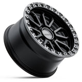 BLACK ROCK l COBRA SATIN BLACK W/GUNMETAL GREY RING