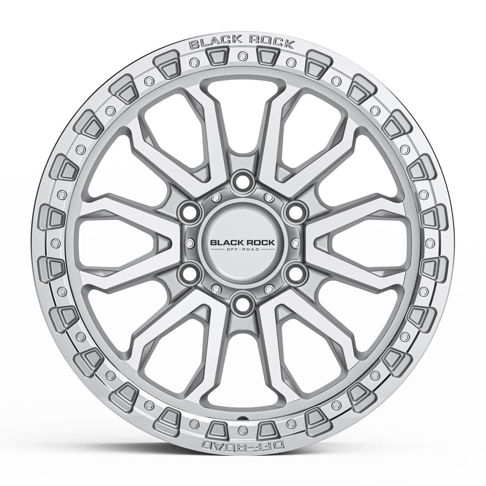 BLACK ROCK l COBRA SILVER MACHINED