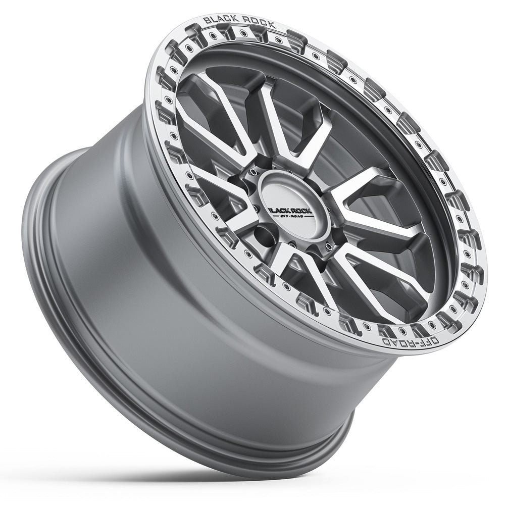 BLACK ROCK l COBRA SILVER MACHINED