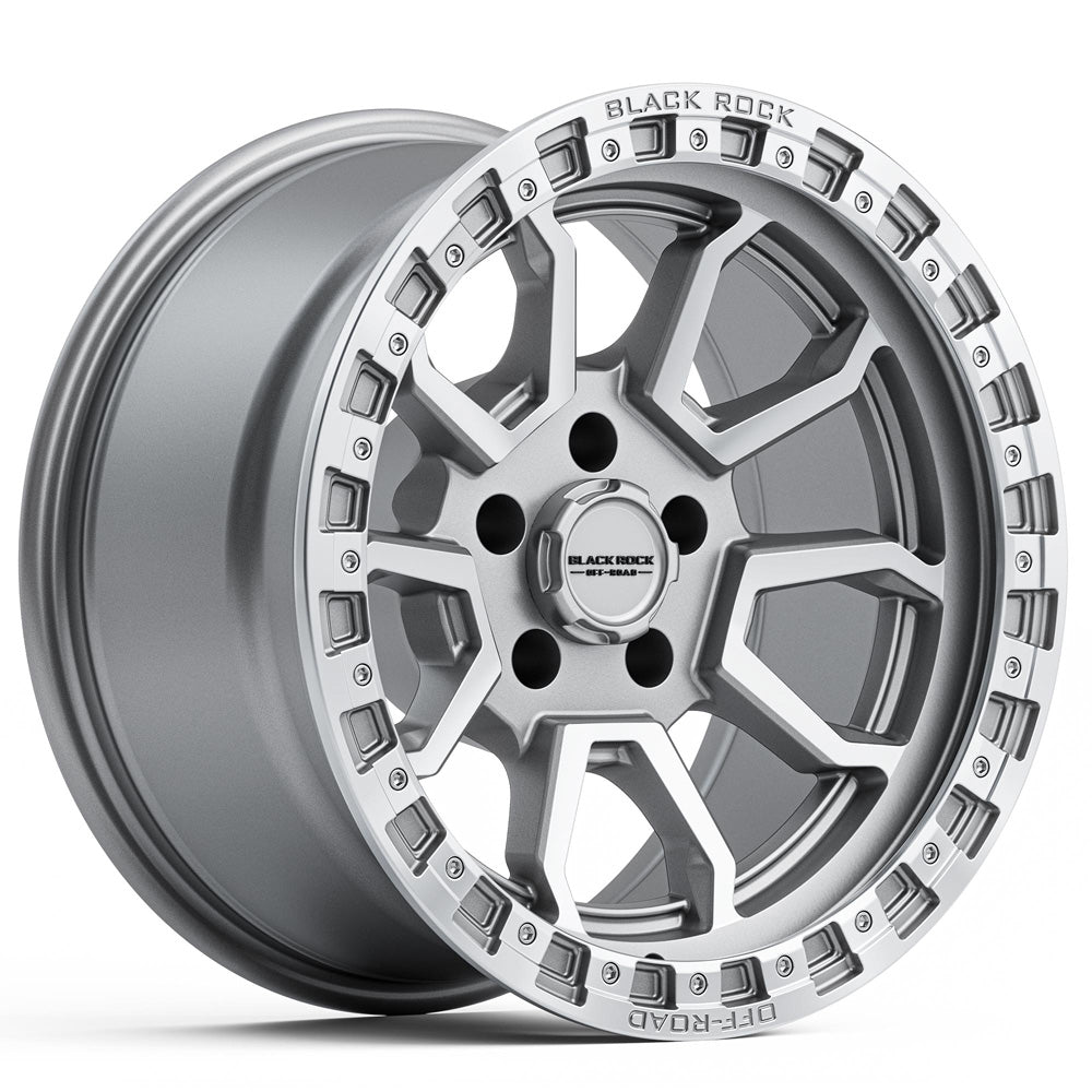 BLACK ROCK l COBRA 5S SILVER MACHINED