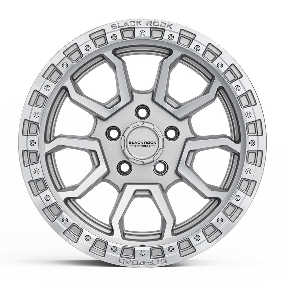 BLACK ROCK l COBRA 5S SILVER MACHINED