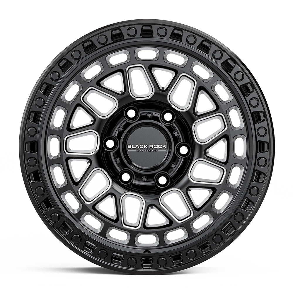 BLACK ROCK l FURY GLOSS BLACK MILLED