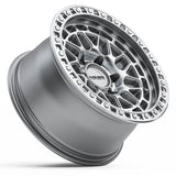 BLACK ROCK l FURY SILVER MACHINED