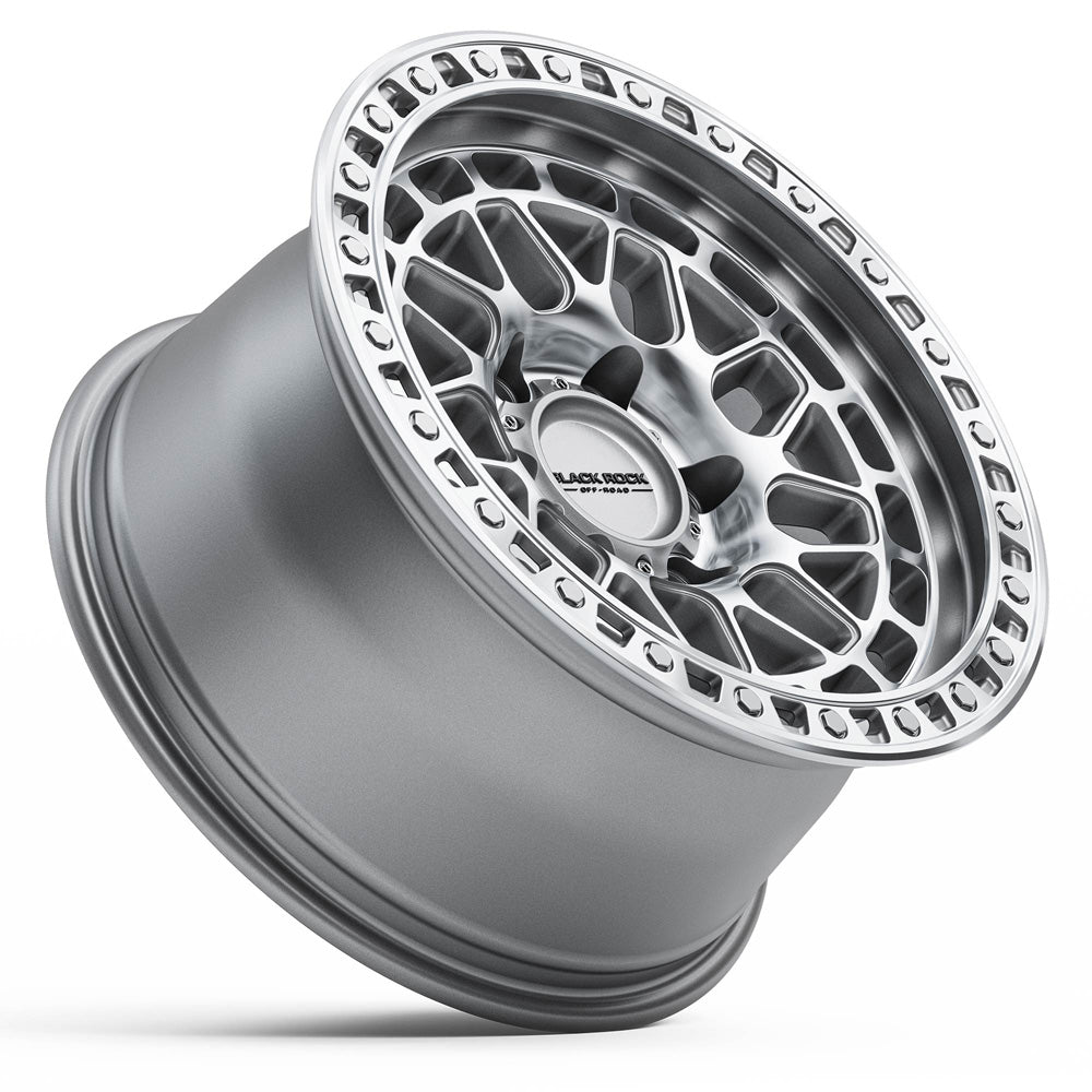 BLACK ROCK l FURY SILVER MACHINED