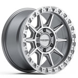 BLACK ROCK l GUNNER SILVER MACHINED