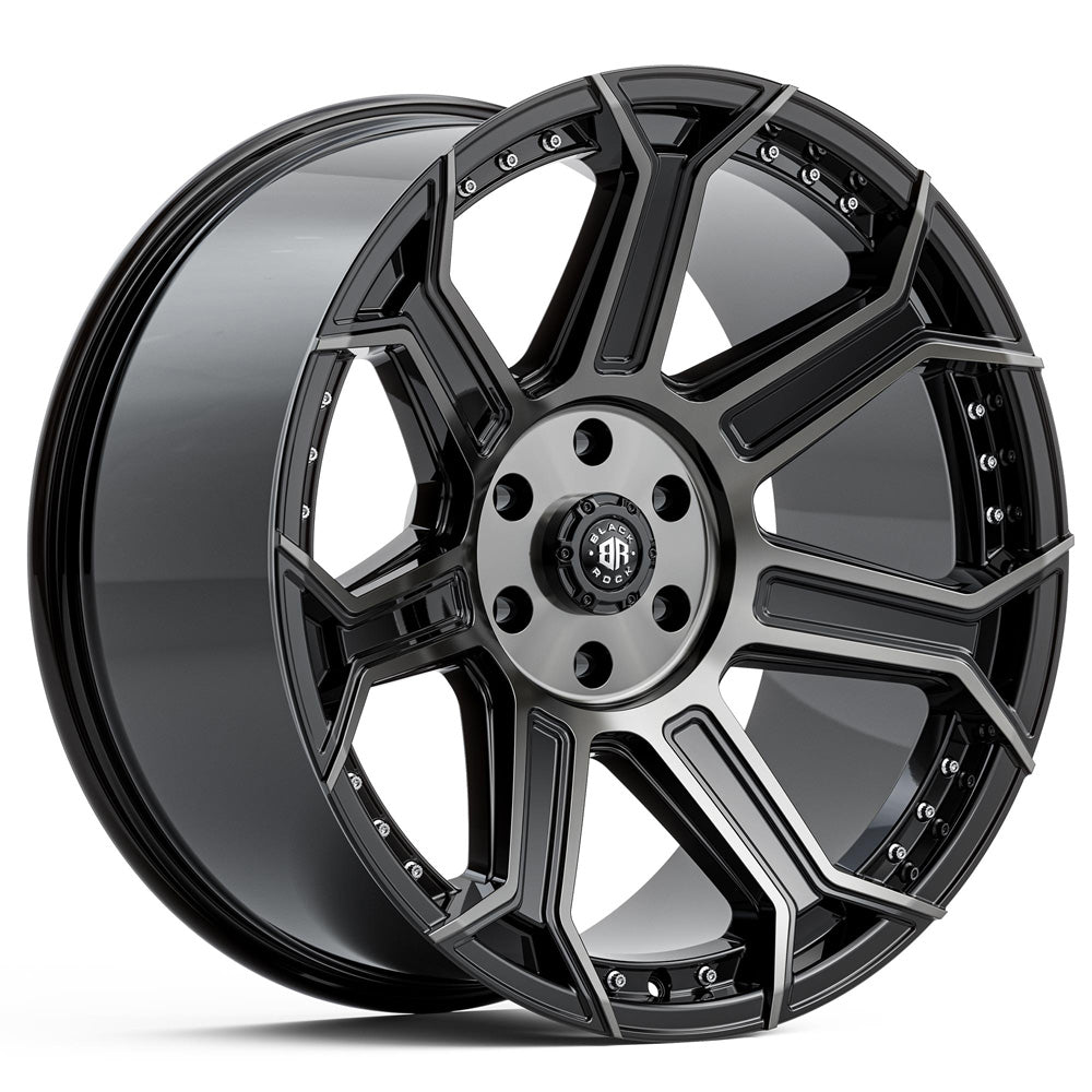 BLACK ROCK l HAVOC GLOSS BLACK TINTED
