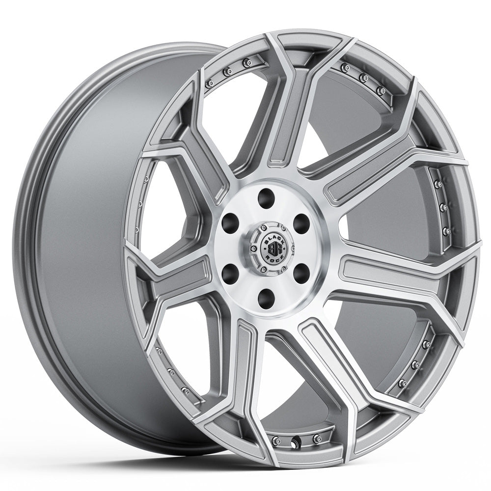 BLACK ROCK l HAVOC SILVER MACHINED