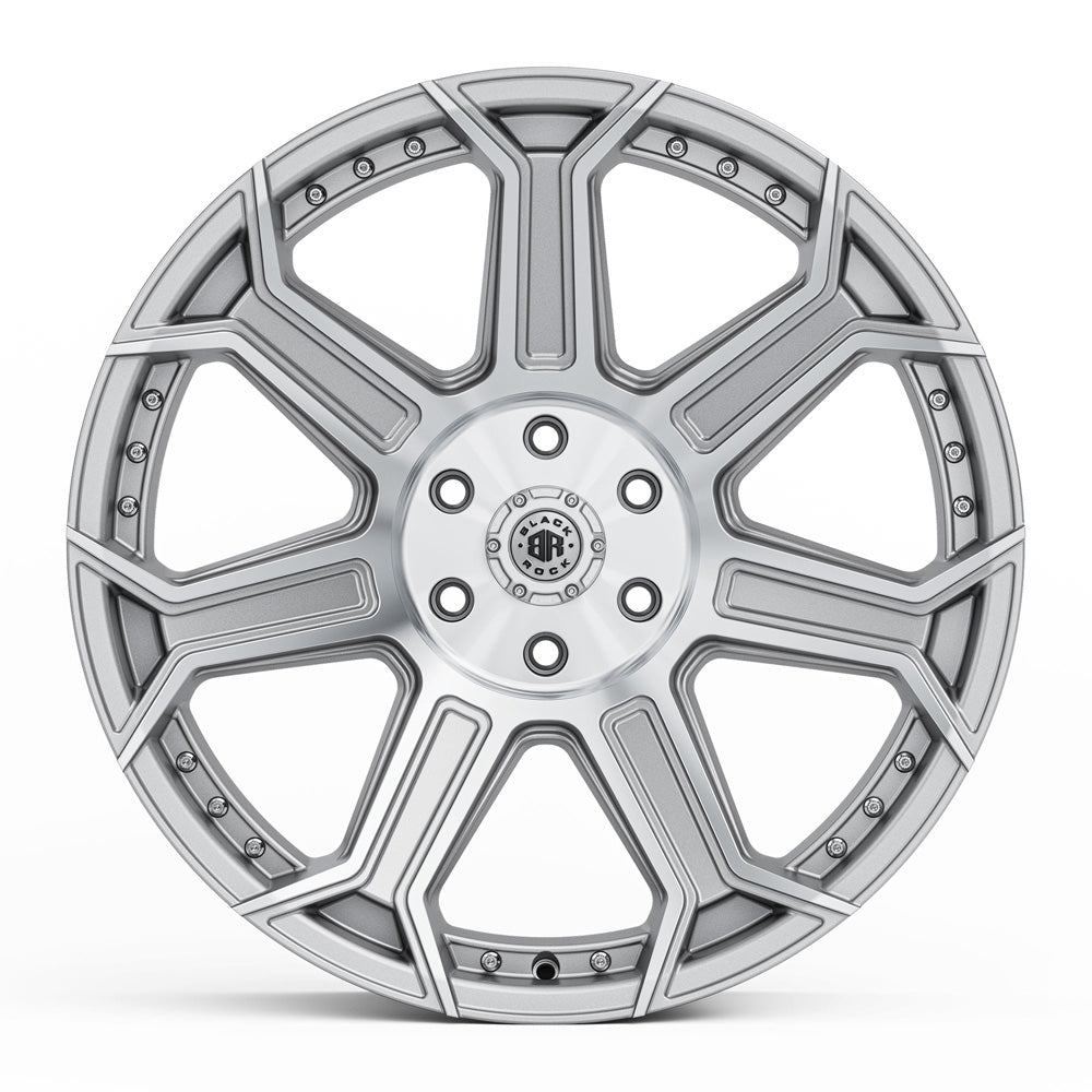 BLACK ROCK l HAVOC SILVER MACHINED
