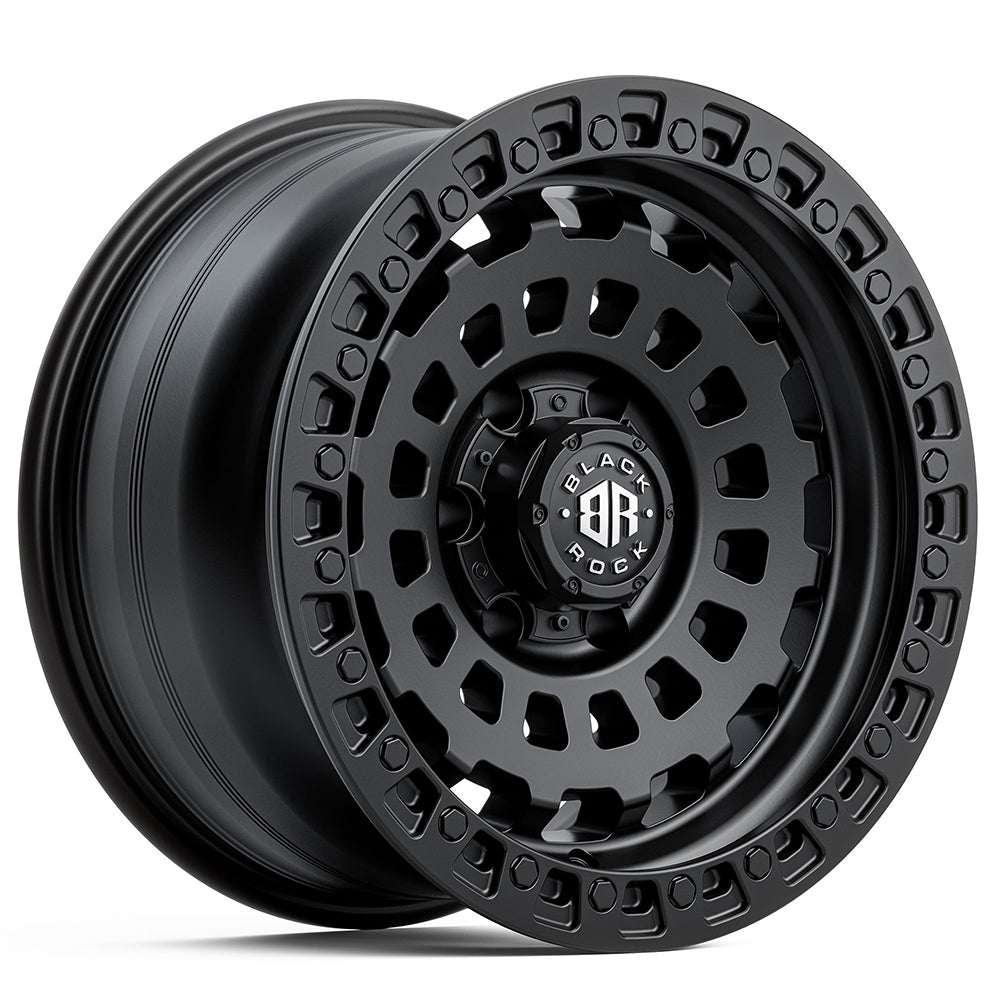 BLACK ROCK l HEX SATIN BLACK