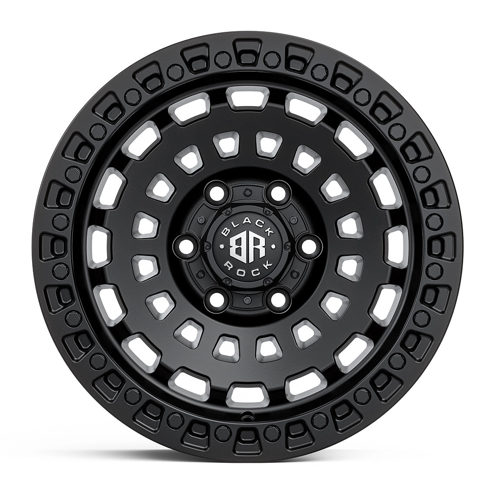 BLACK ROCK l HEX SATIN BLACK