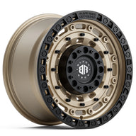 BLACK ROCK l MILITARY SATINBRONZE W/ BLACK RING