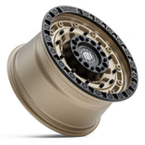 BLACK ROCK l MILITARY SATINBRONZE W/ BLACK RING
