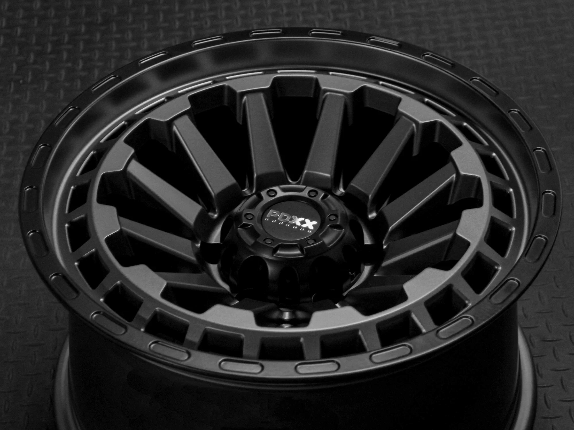 PDXX OFFROAD l BEAST SATIN GUNMETAL W/ BLACK RING