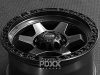PDXX OFFROAD l DOMINATOR GUNMETAL W/BLACK RING