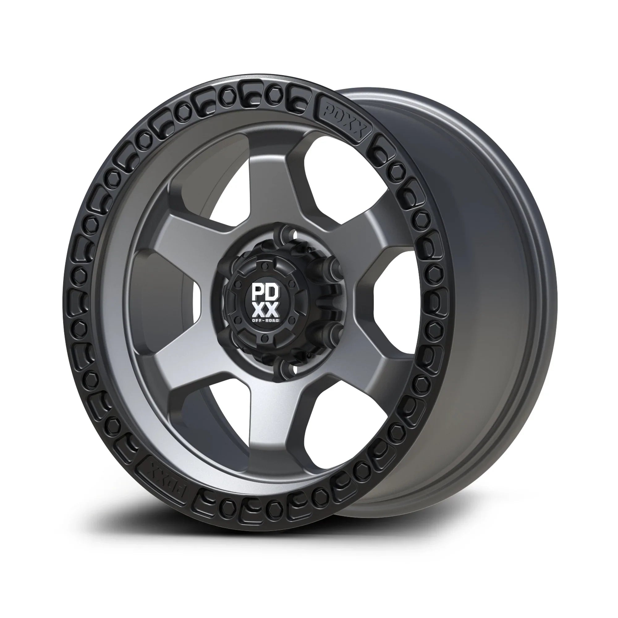 PDXX OFFROAD l DOMINATOR GUNMETAL W/BLACK RING