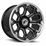 FORGIATO I FLOW TERRA 002 BLACK MACHINED FACE