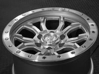 PDXX OFFROAD l FURY SILVER W/MACHINED LIP