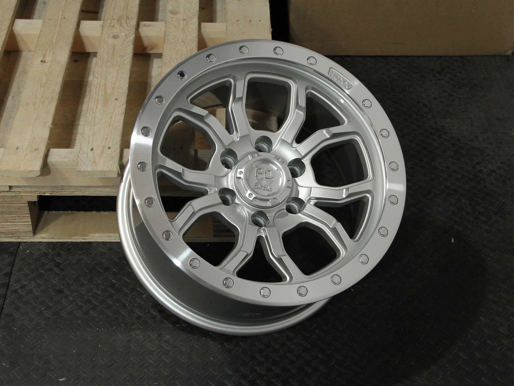 PDXX OFFROAD l FURY SILVER W/MACHINED LIP