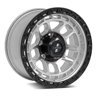 LOADED l Gibb 1675 Silver Machined / Black Lip