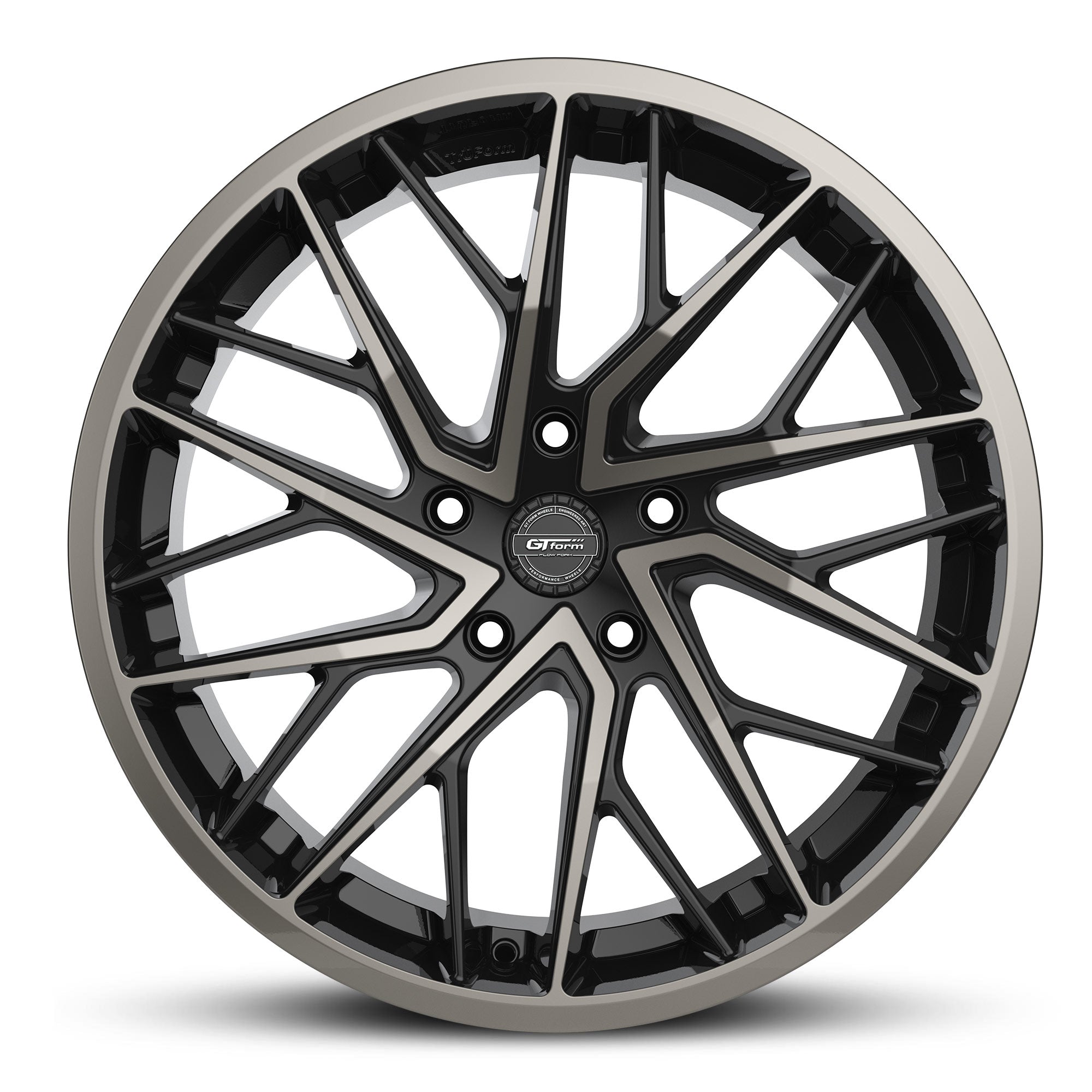 GT FORM l VERTEX GLOSS BLACK TINTED