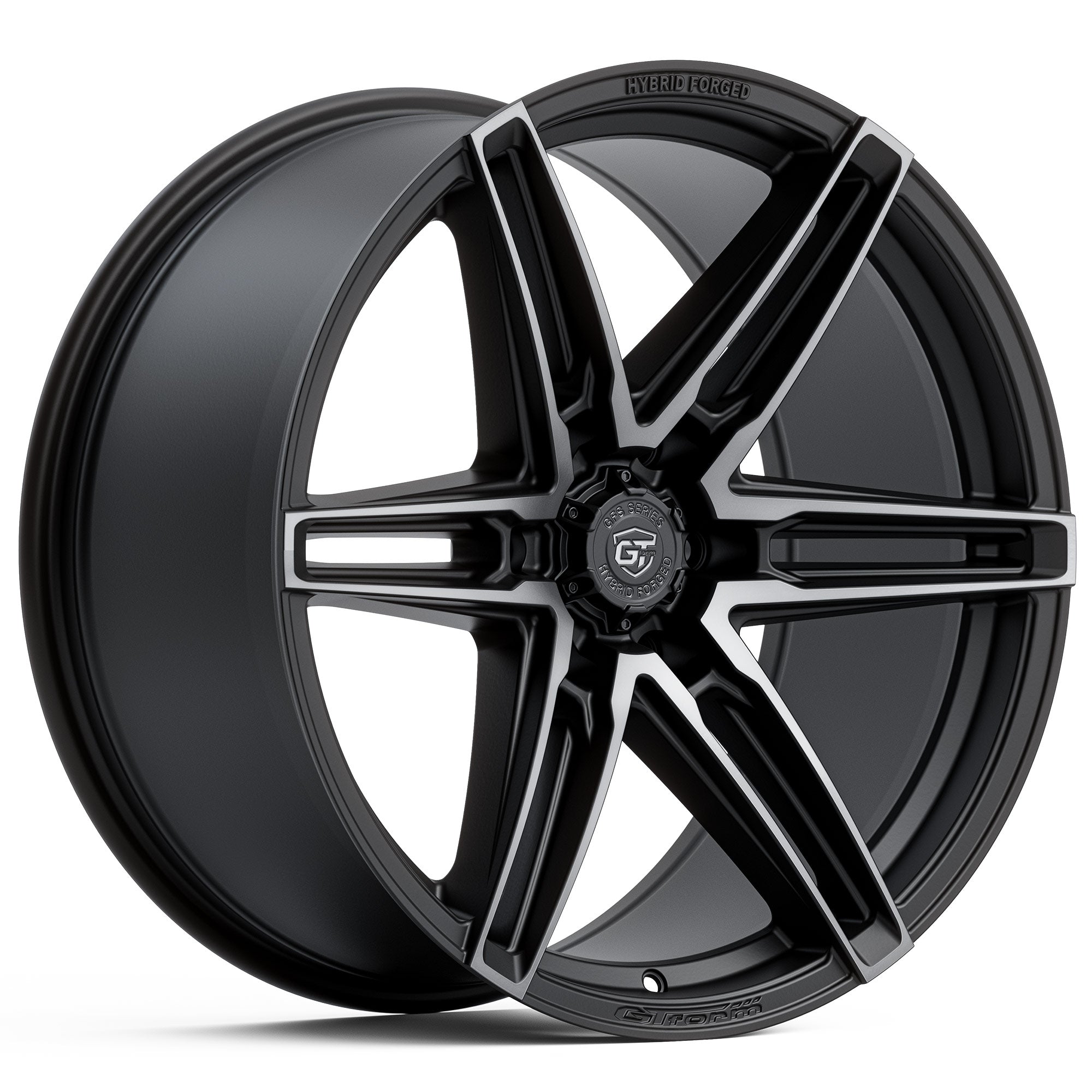 GT FORM l GFS2 MATTE BLACK DARK GREY TINT