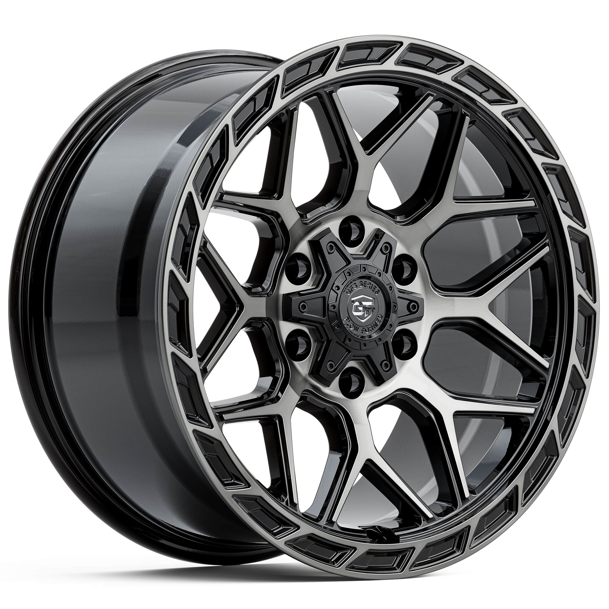GT FORM l GFS4 GLOSS BLACK TINTED