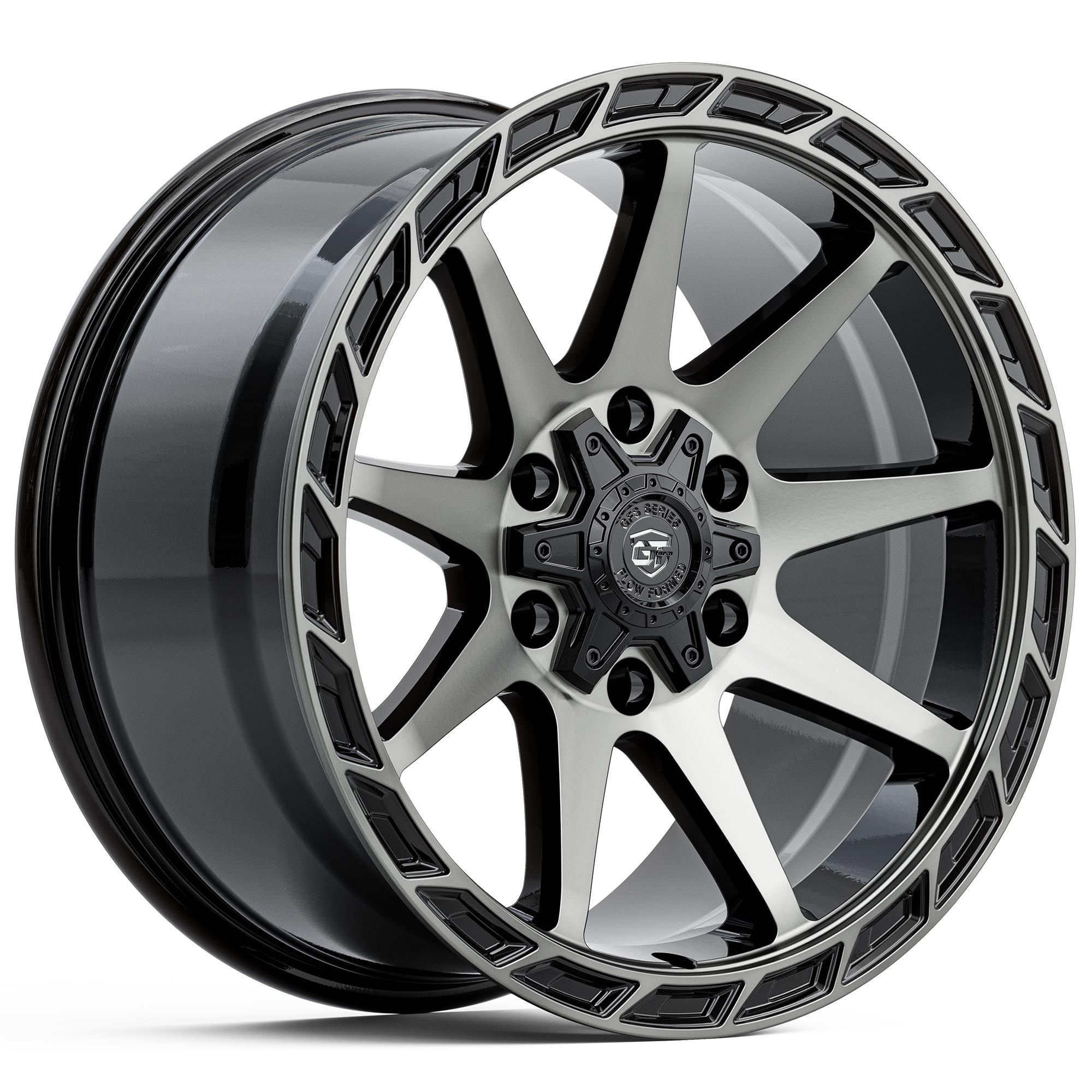 GT FORM l GFS5 GLOSS BLACK TINTED