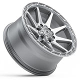 GT FORM l GFS5 SILVER MACHINED FACE